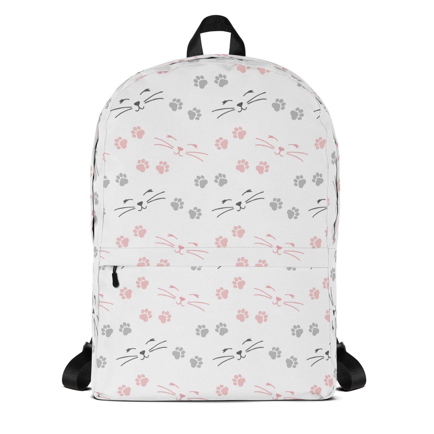 Girls Paw Print Cat Backpack
