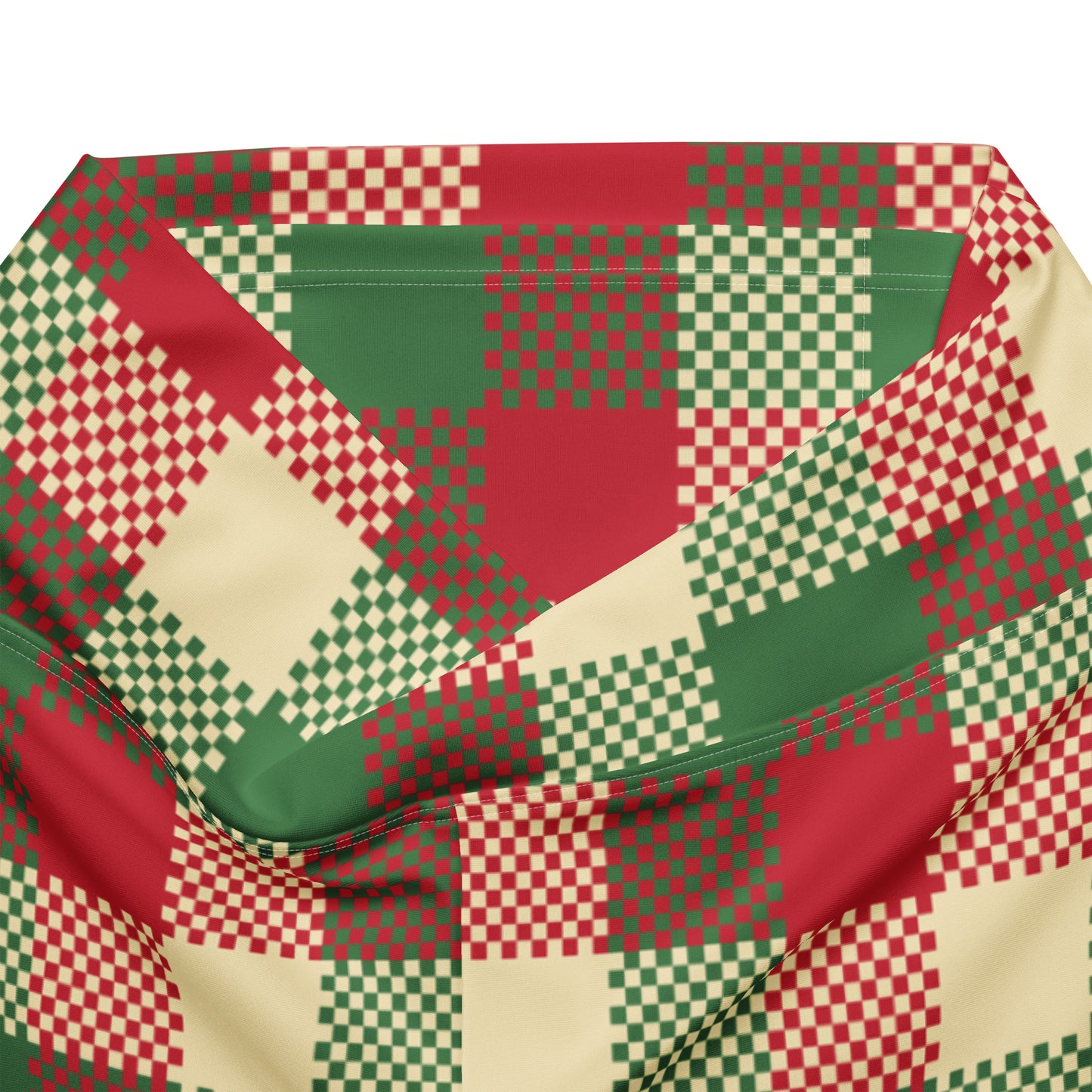 Women's Christmas Plaid High Waist Flare Legging Pants