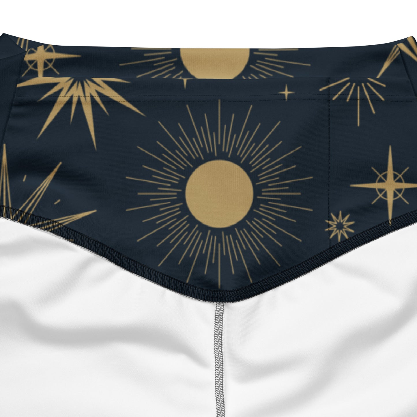 Women's Celestial Sun & Moon High Waist Flare Legging Pants