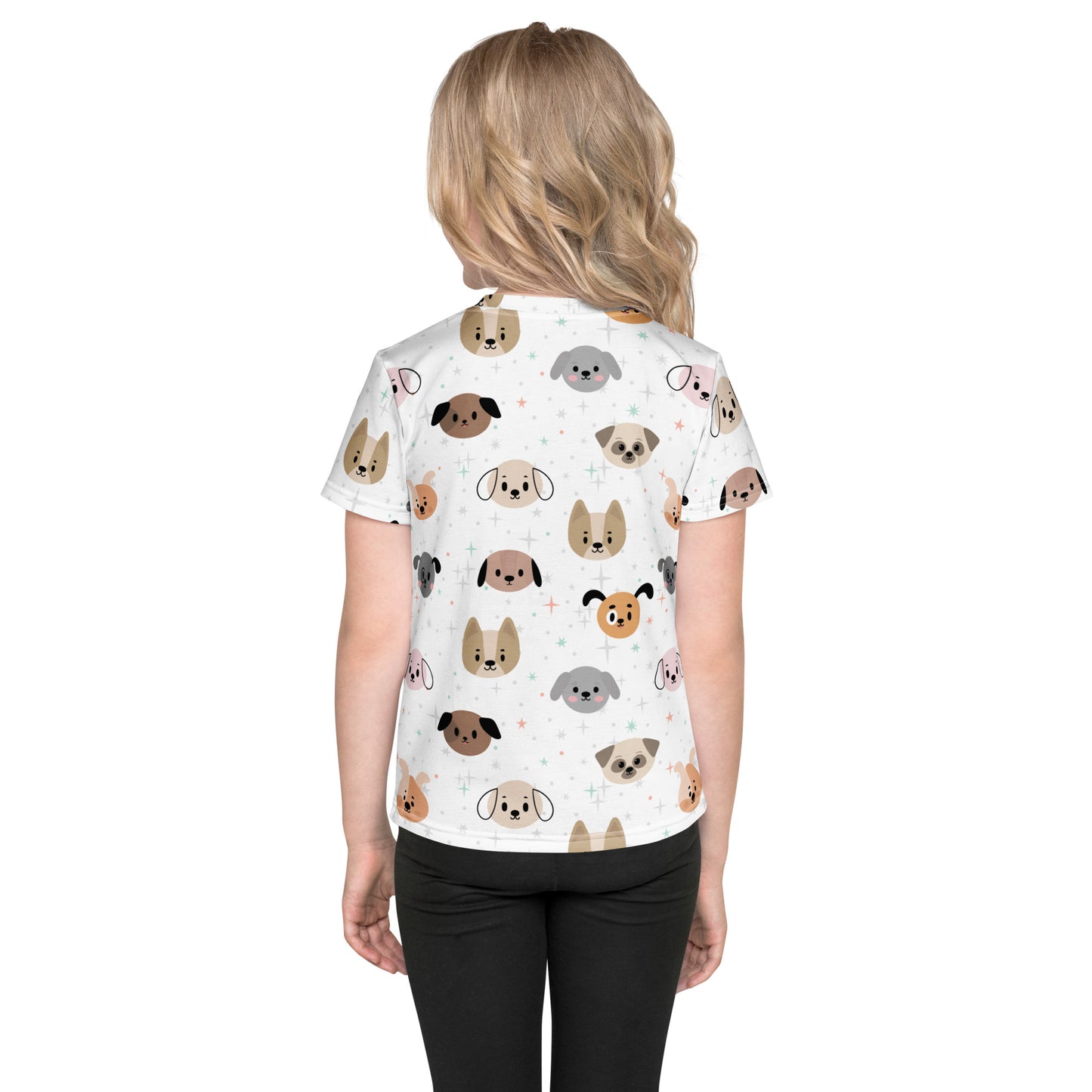 Kids Dog Face T-Shirt