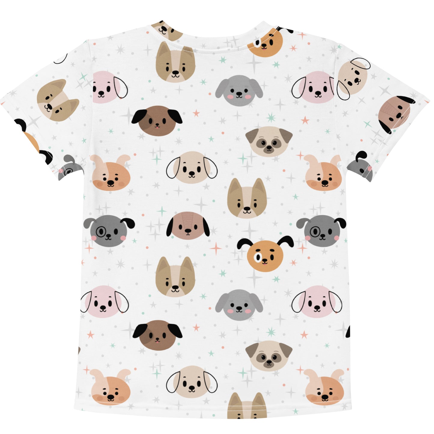 Kids Dog Face T-Shirt