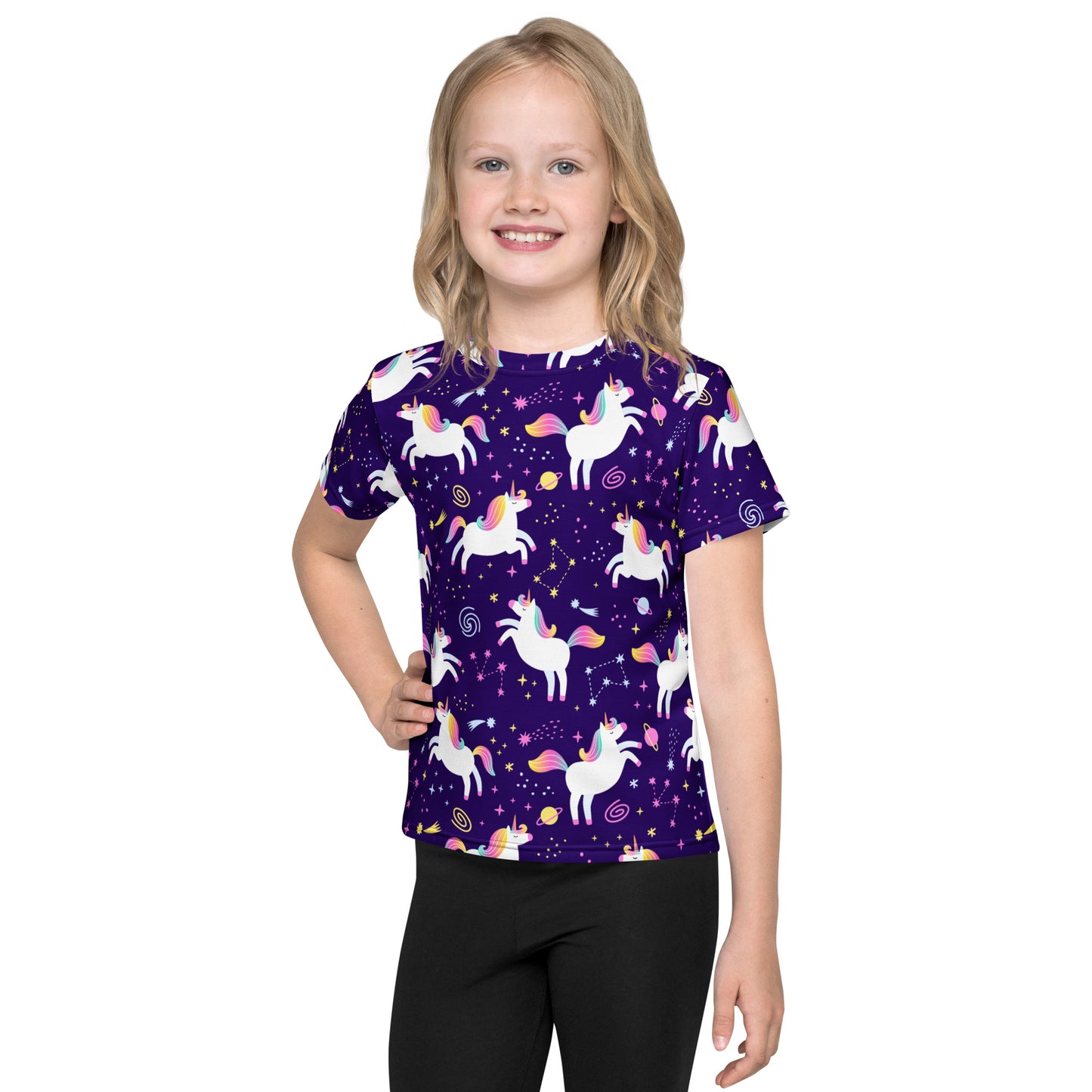 Girls Cosmic Unicorn T-Shirt