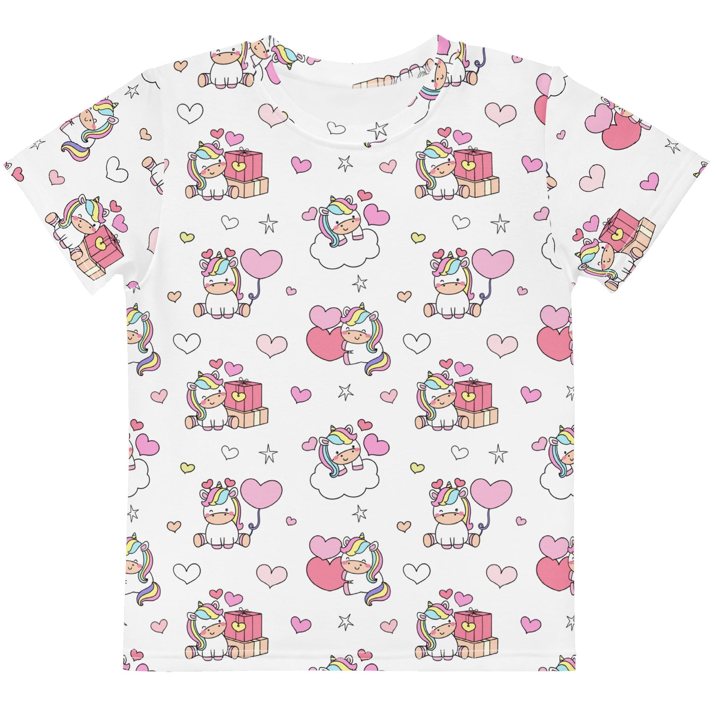 Girls Unicorn Birthday T-Shirt