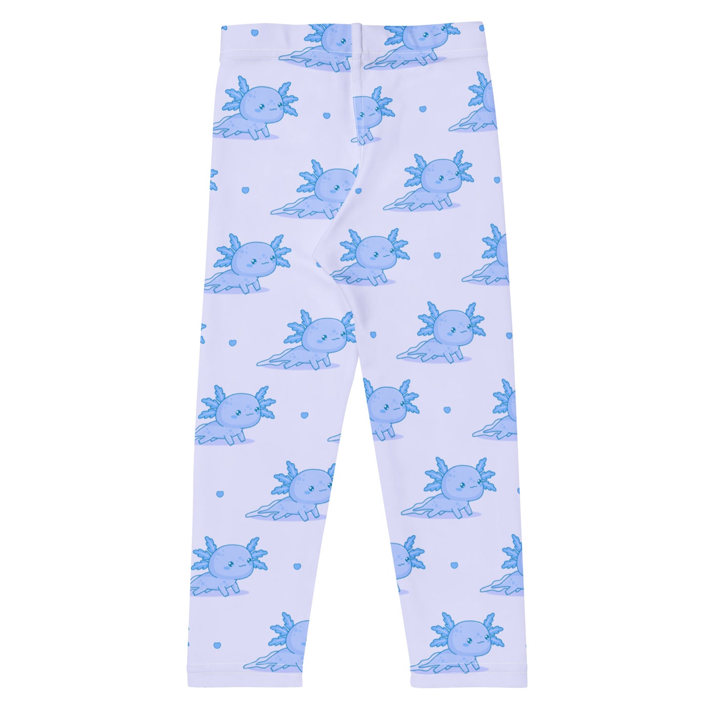 Kids Blue Axolotl Buttery Soft Leggings