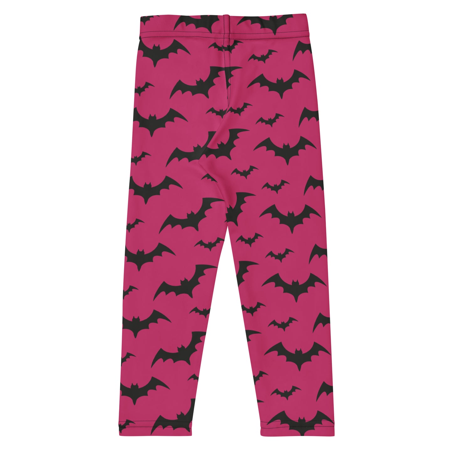 Kids Pink Bats Halloween Buttery Soft Leggings