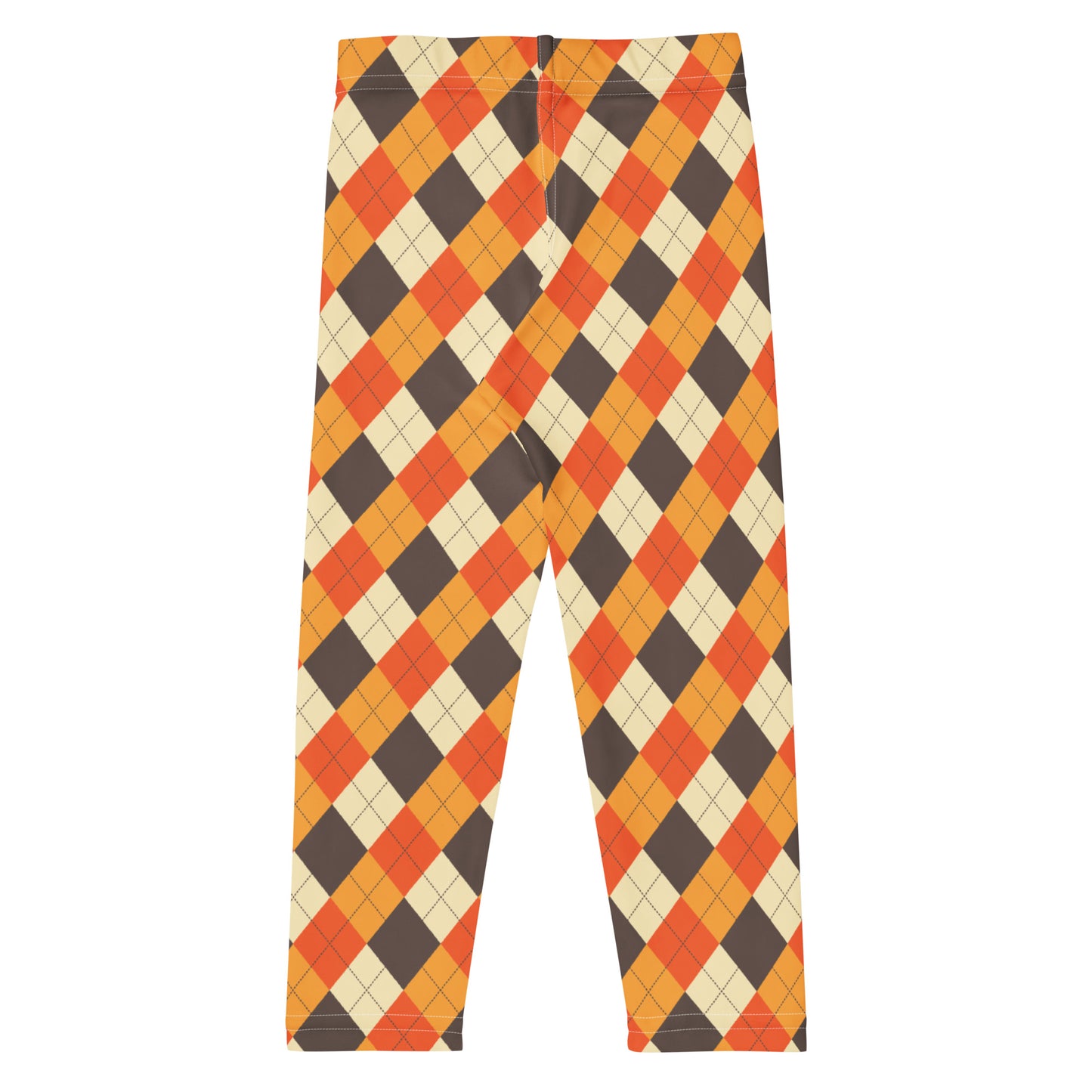 Kids Fall Argyle Buttery Soft Leggings