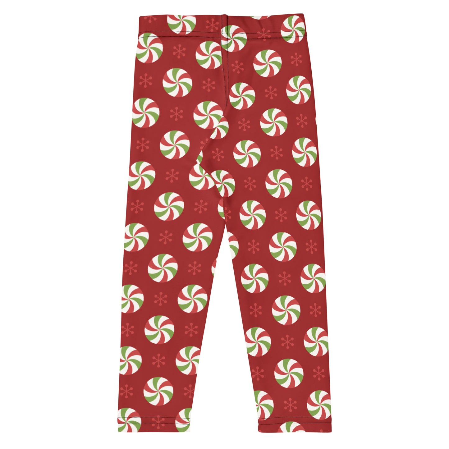 Kids Christmas Peppermint Buttery Soft Leggings