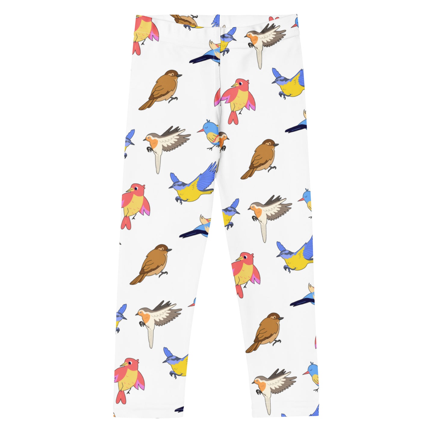 Kids Colorful Birds Buttery Soft Leggings