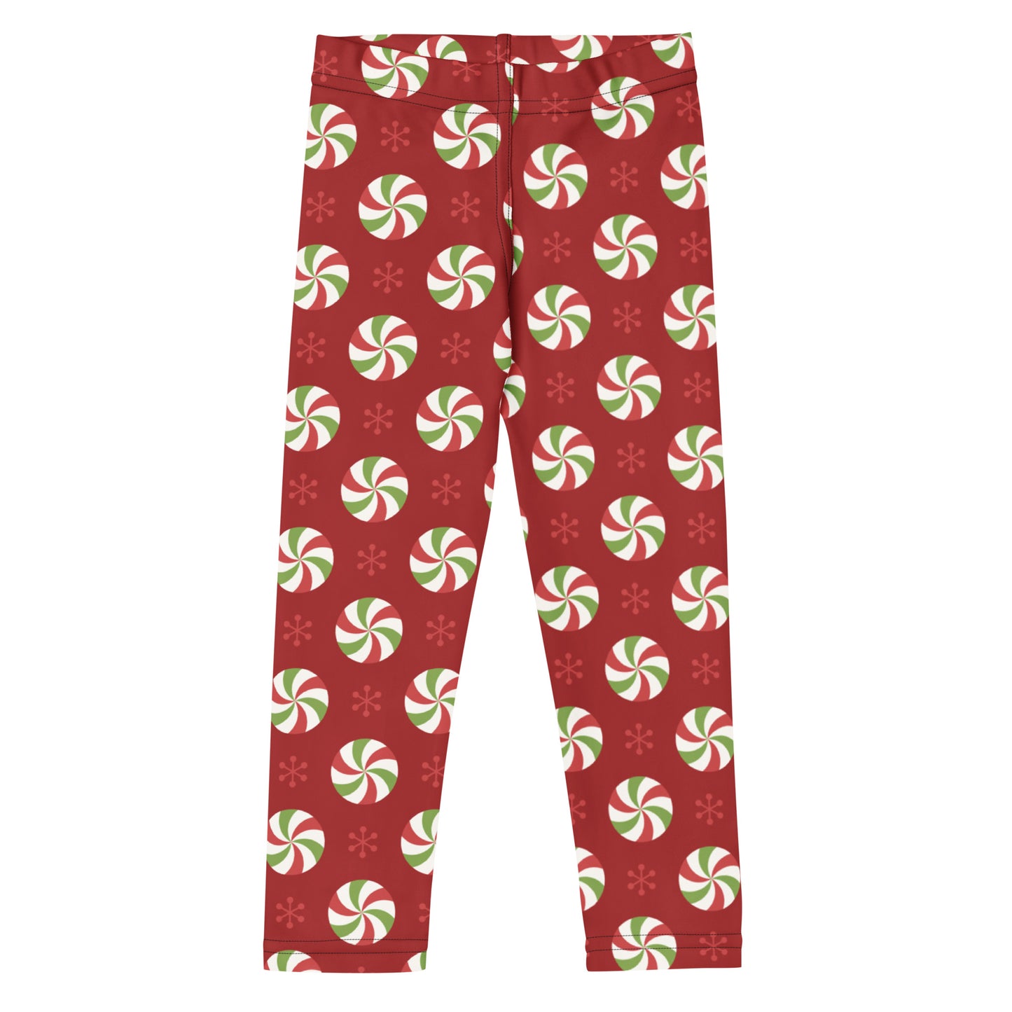 Kids Christmas Peppermint Buttery Soft Leggings