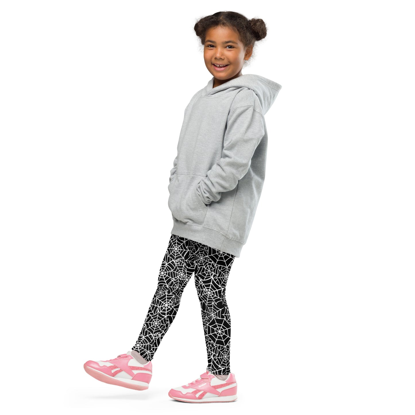 Kids Spiderweb Halloween Buttery Soft Leggings