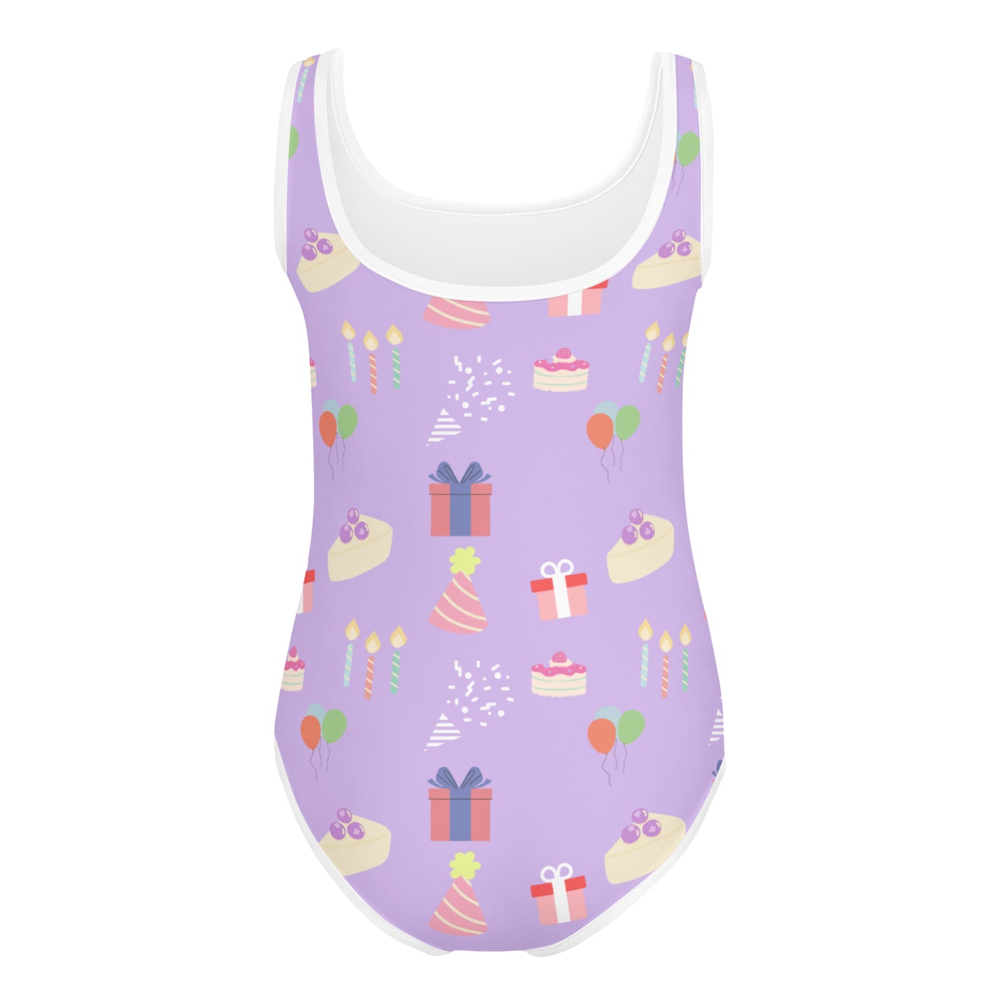 Girls Birthday Party Buttery Soft Leotard