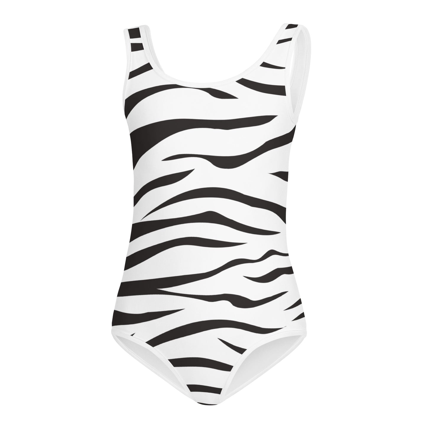 Girls Zebra Stripes Buttery Soft Leotard