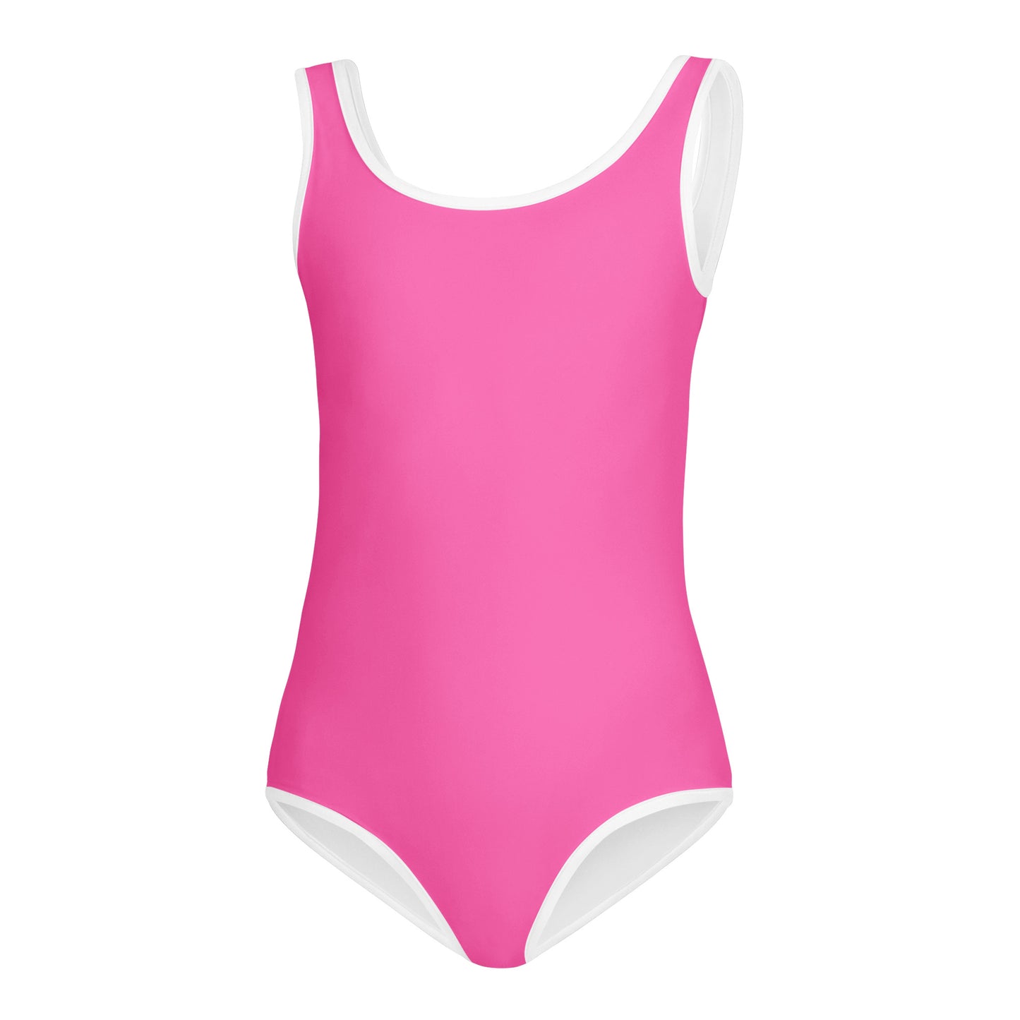 Girls Hot Pink Buttery Soft Leotard - Quick Drying For Dance and Gymnastics