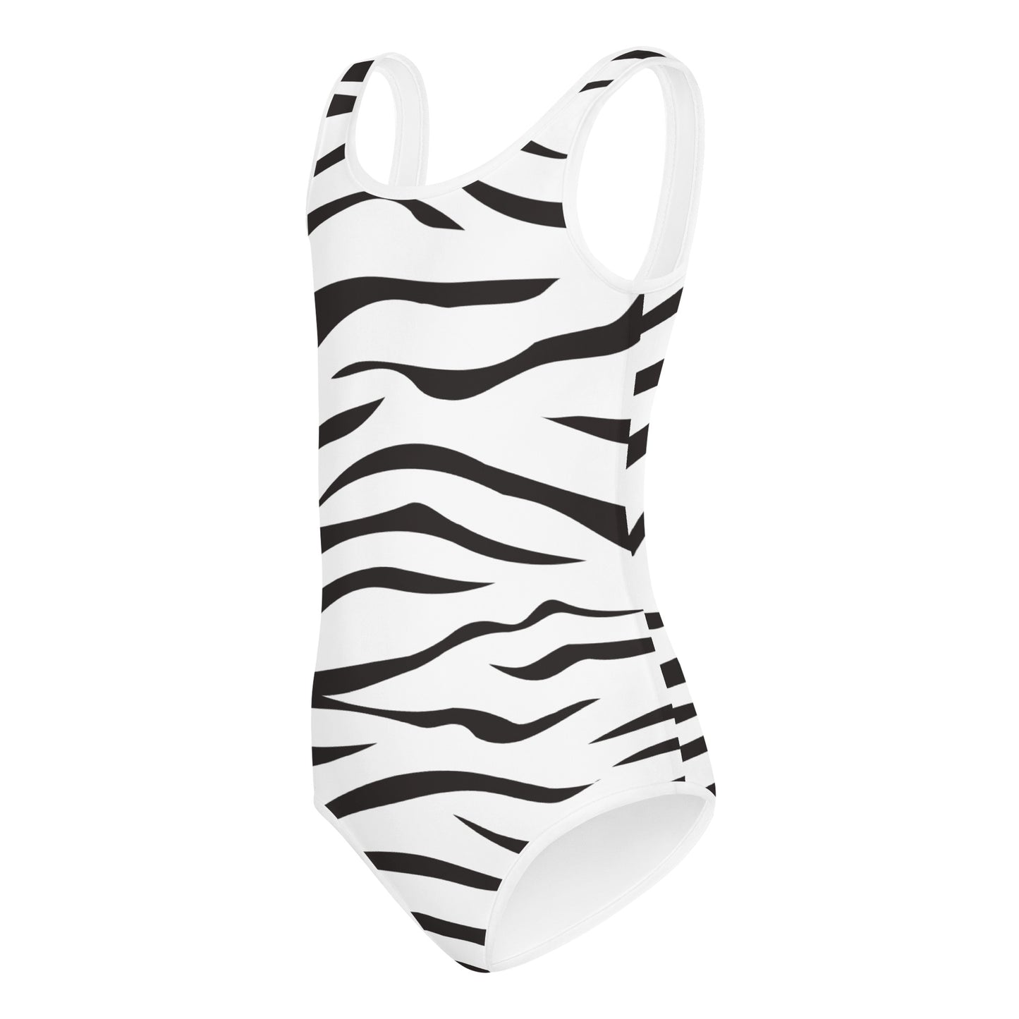 Girls Zebra Stripes Buttery Soft Leotard