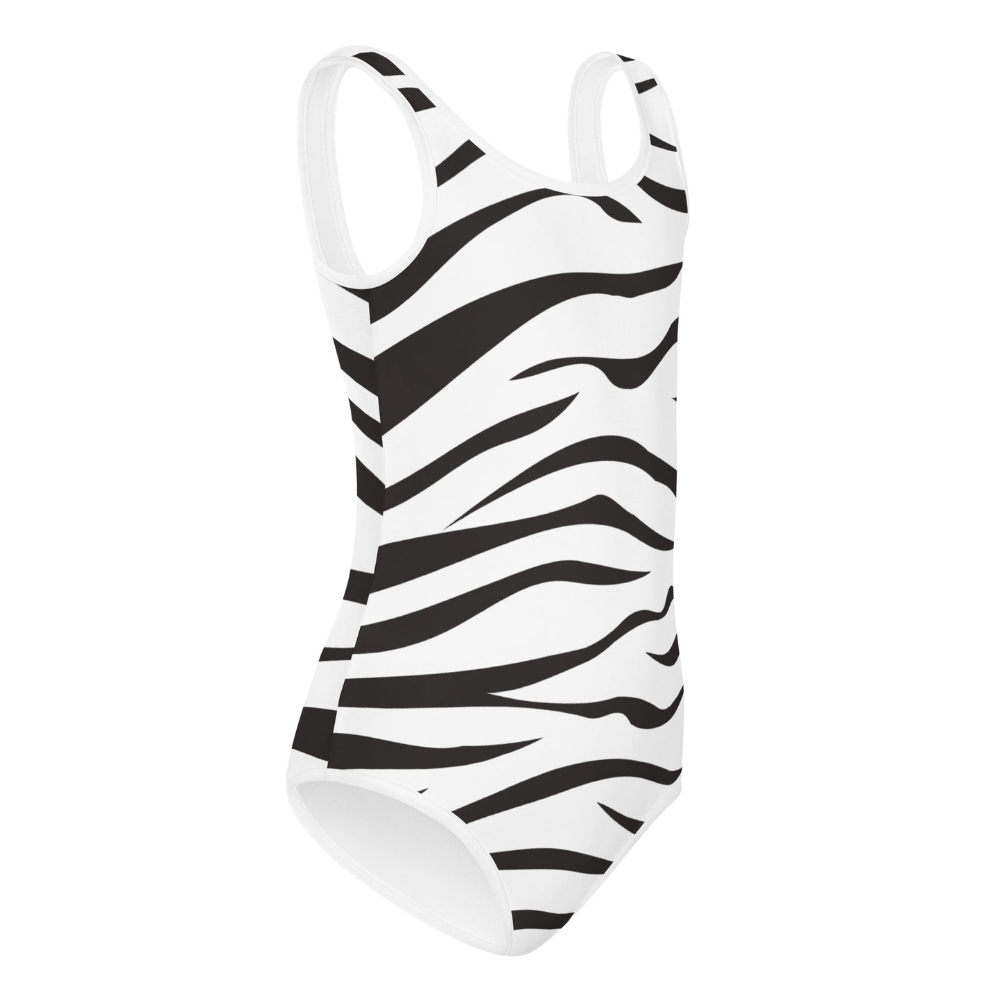 Girls Zebra Stripes Buttery Soft Leotard