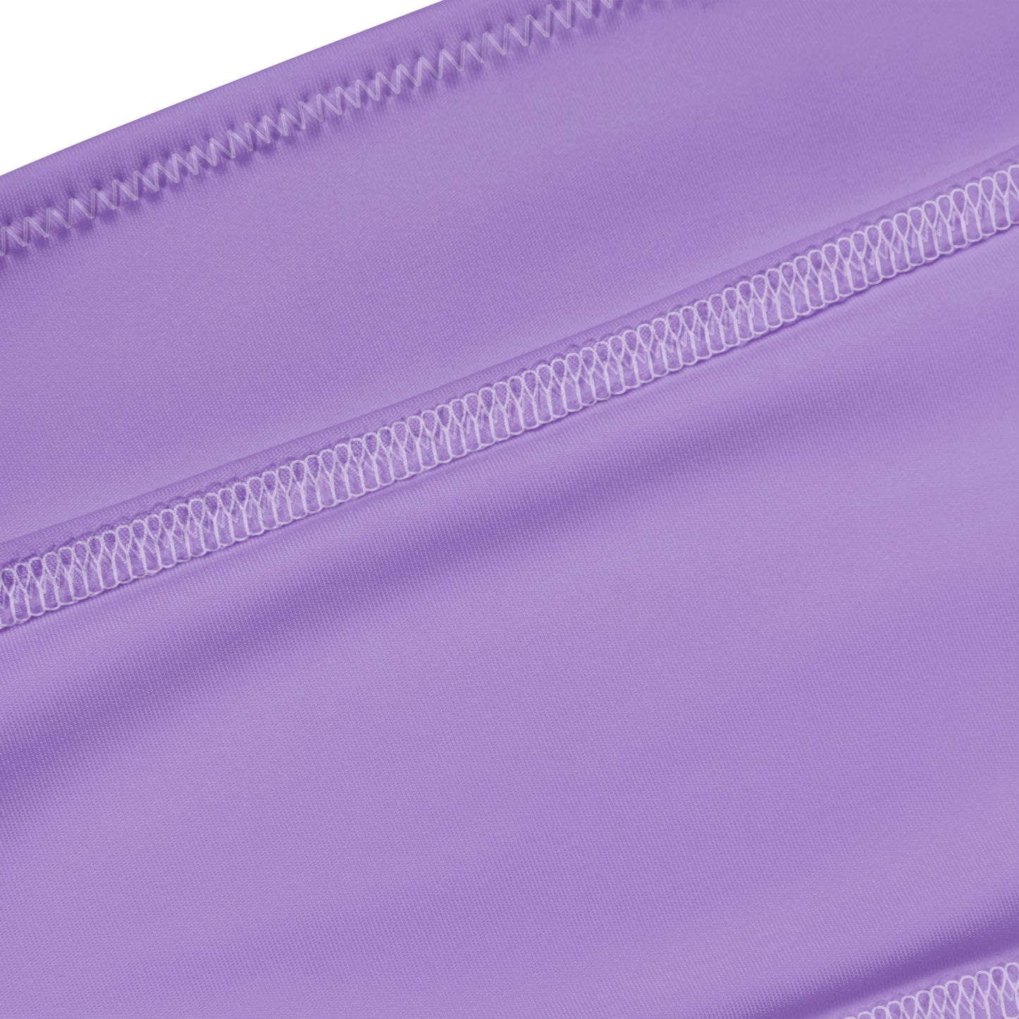 Women's Lavender Purple Recycled Bandeau Bikini - Quick Drying Fabric With UPF 50+