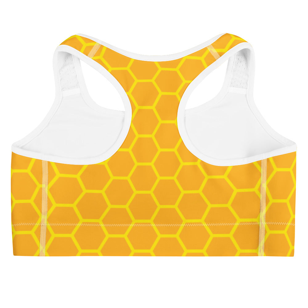 Women's Honeycomb Quick Drying Sports Bra