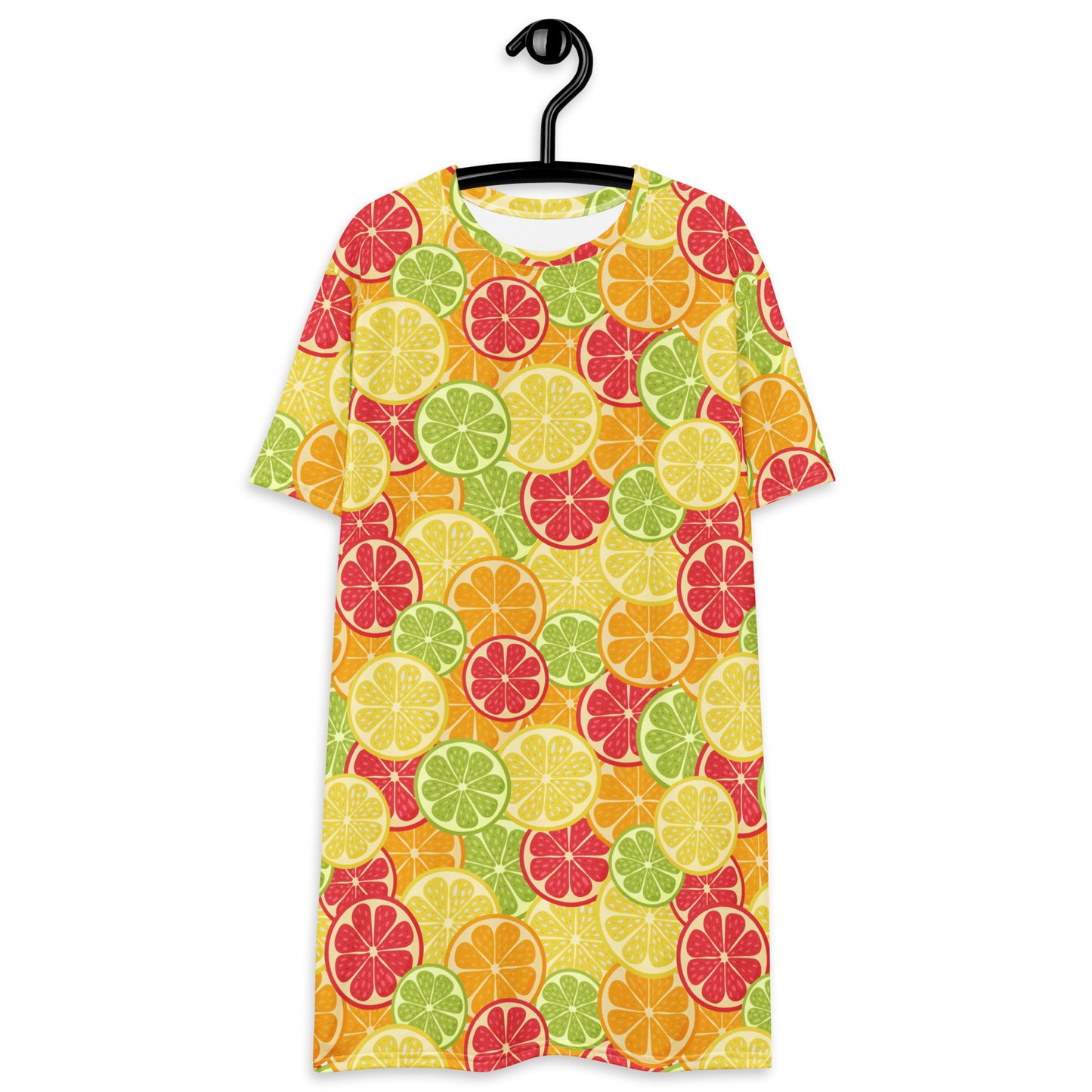Women's Citrus Fruit T-Shirt Dress