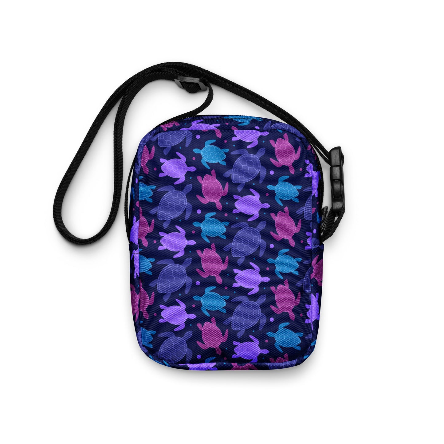 Girls Purple Sea Turtles Crossbody Purse