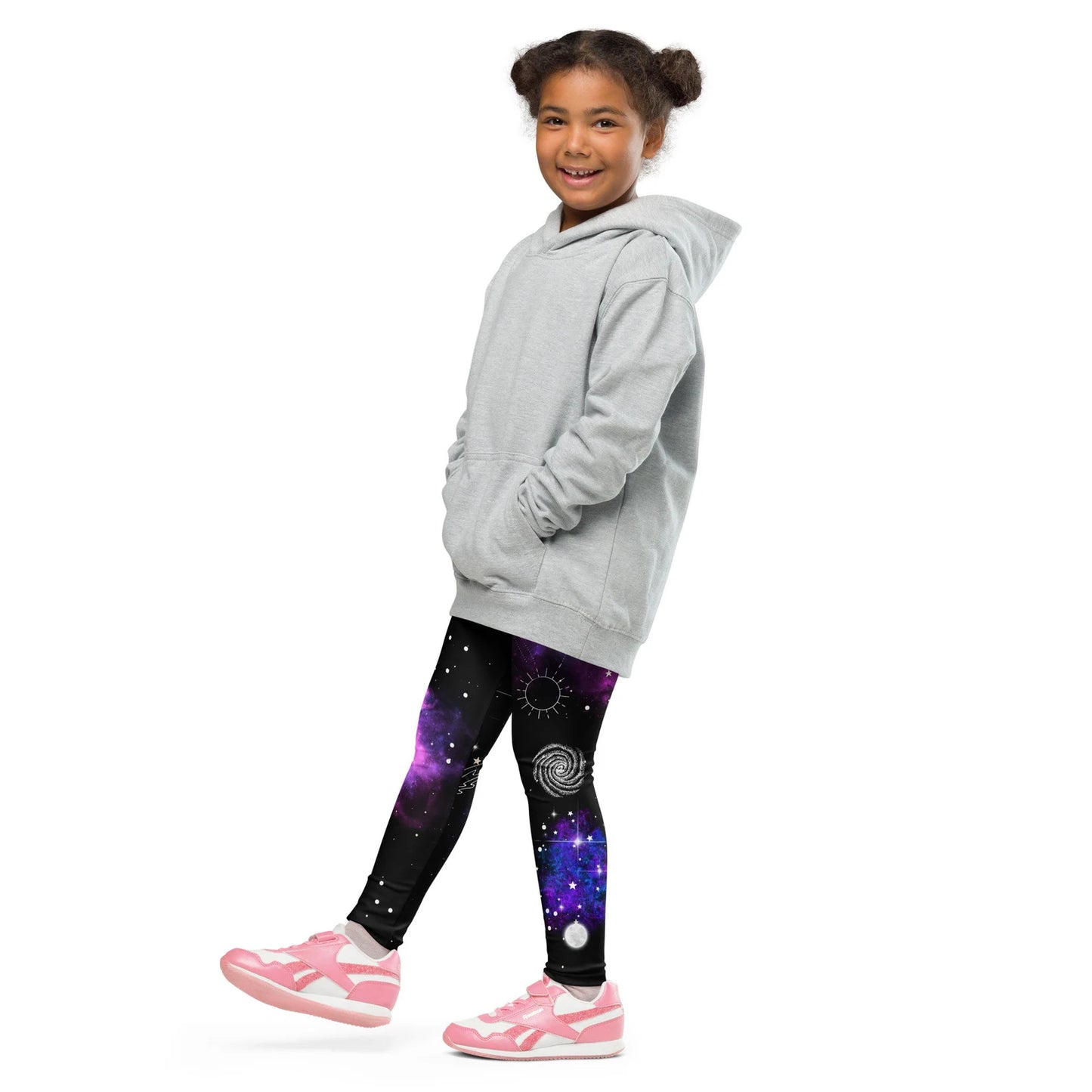 Kids Nebula Galaxy Buttery Soft Leggings