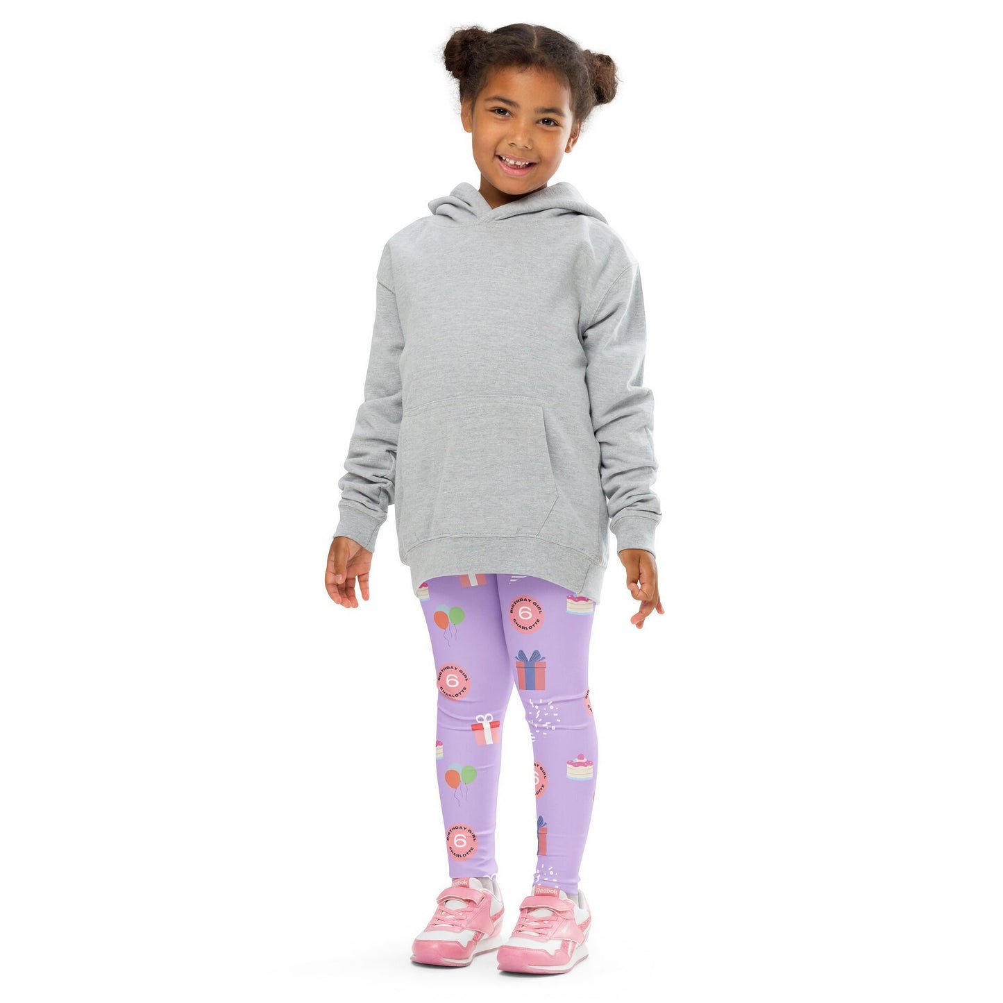 Birthday Girl Custom Age & Name Buttery Soft Leggings