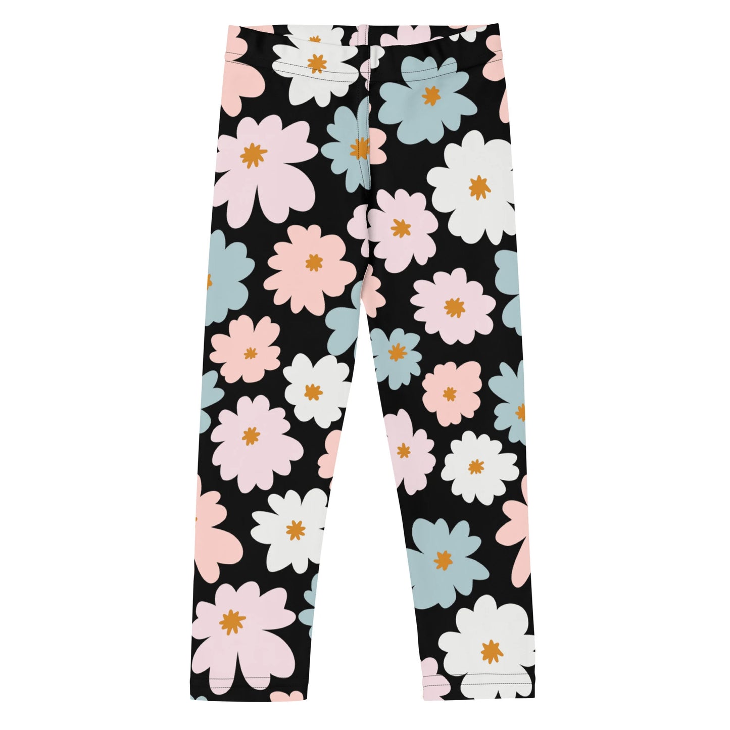 Girls Flower Buttery Soft Leggings