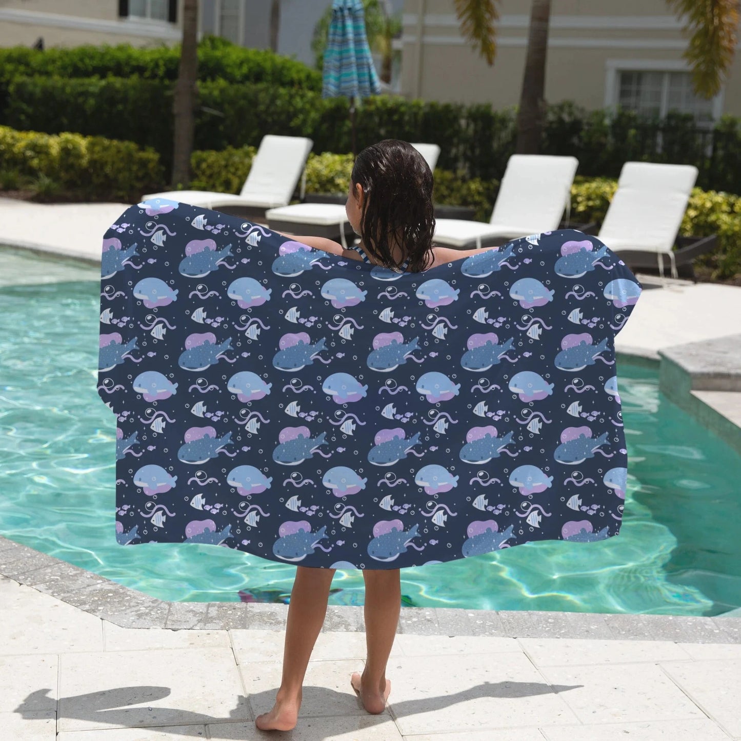 Kids Whale Shark Towel