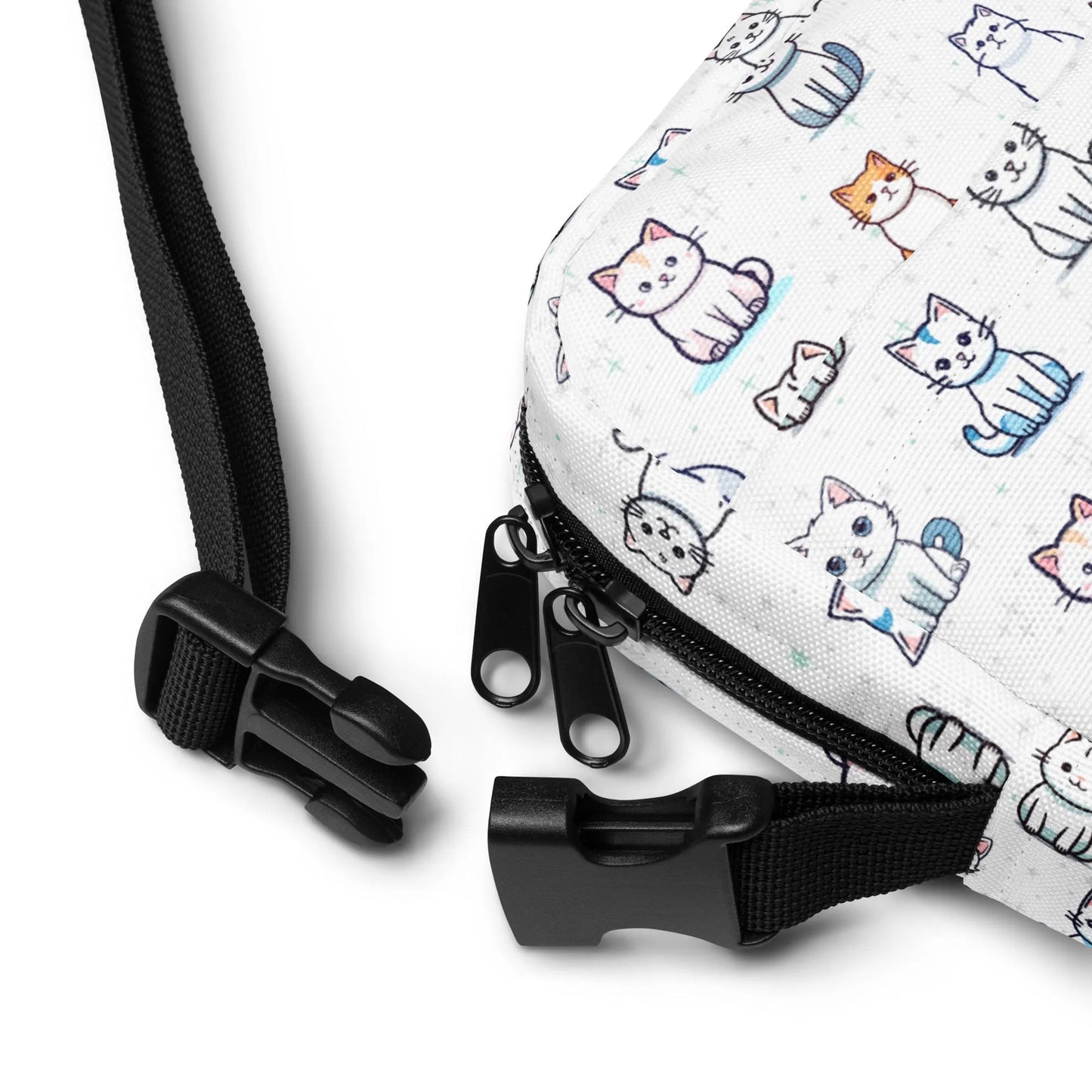 Girls Cat Pattern Crossbody Purse