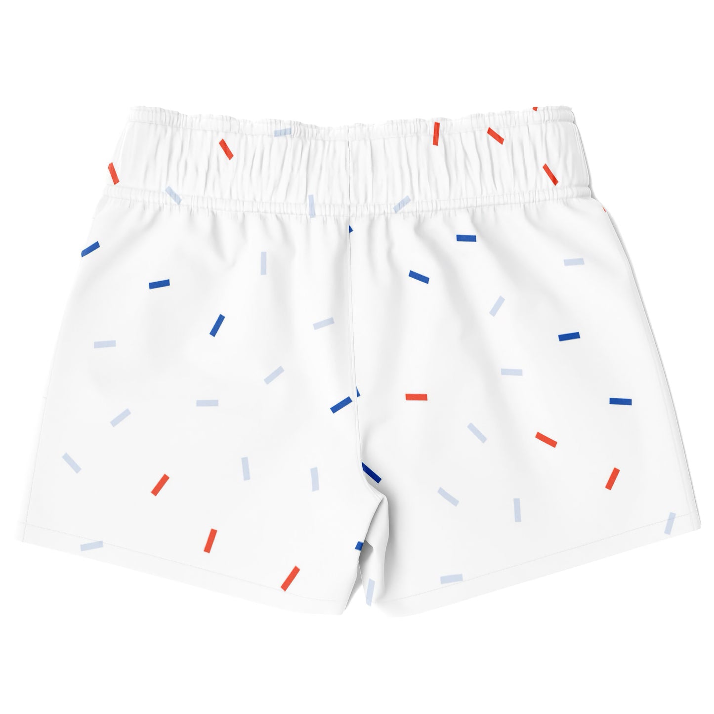 Boys Red White & Blue Confetti Quick Drying Swim Trunks