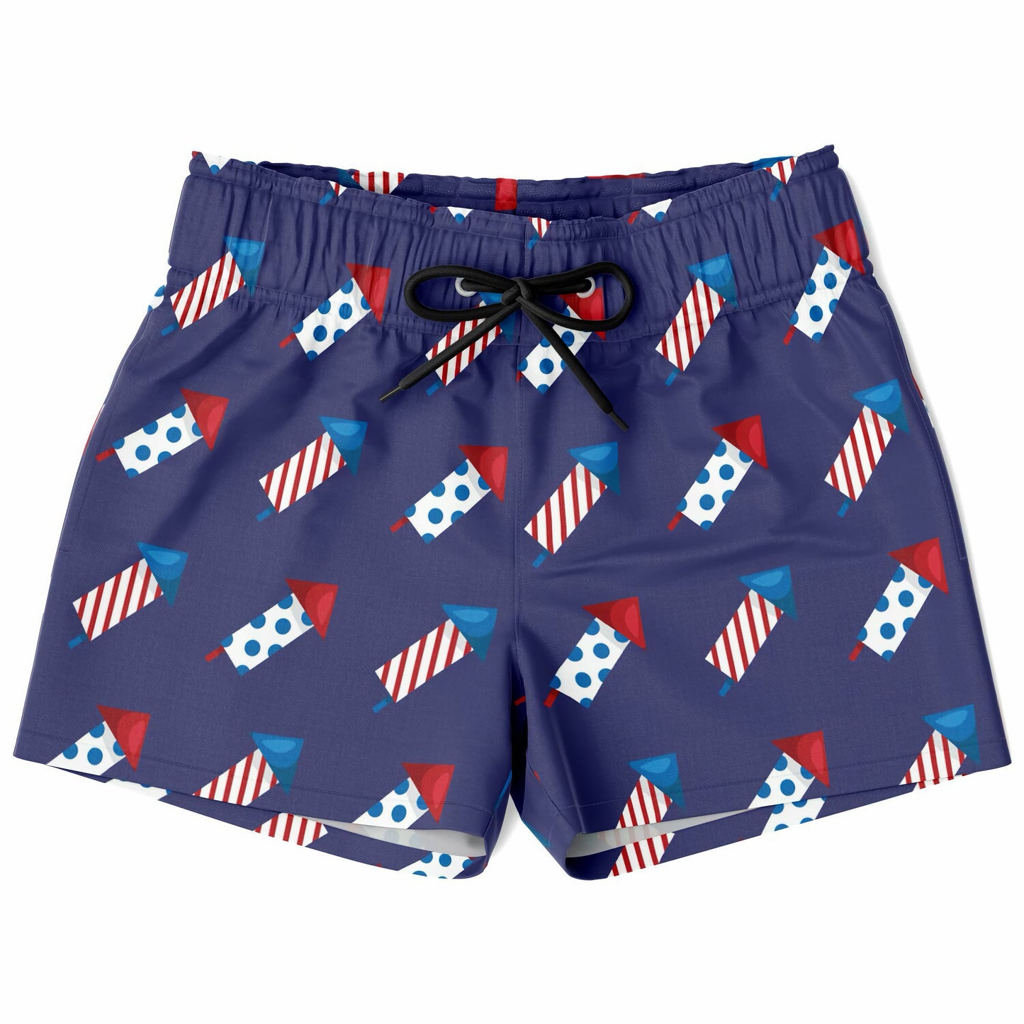 Boys Firework Rocket Quick Drying Swim Trunks