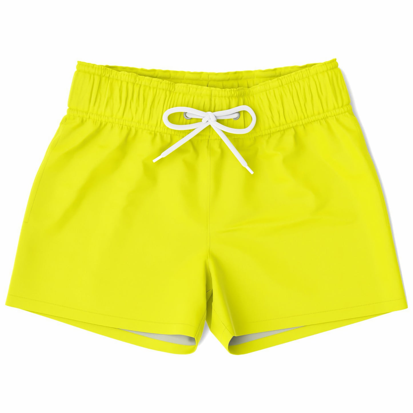 Boys Yellow Quick Drying Swim Trunks