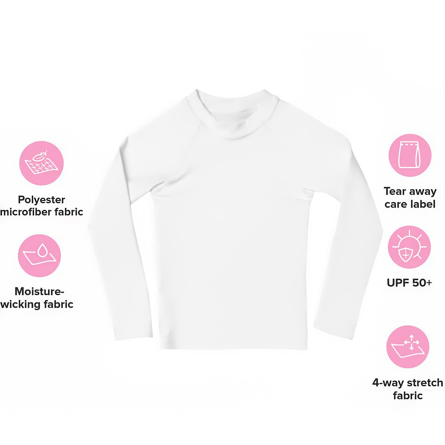 Kids Green Frog Long Sleeve Rash Guard Swim Shirt With UPF 50+