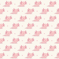 Pink Axolotl Pattern