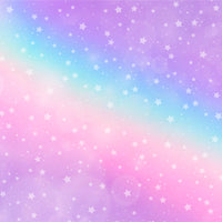 Rainbow Stars Pattern