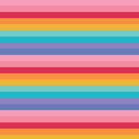Bright Striped Rainbow Pattern