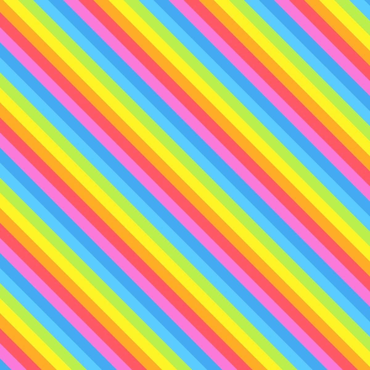 Rainbow Stripe Pattern 