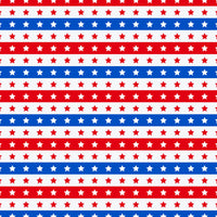 Stars and Stripes USA Pattern