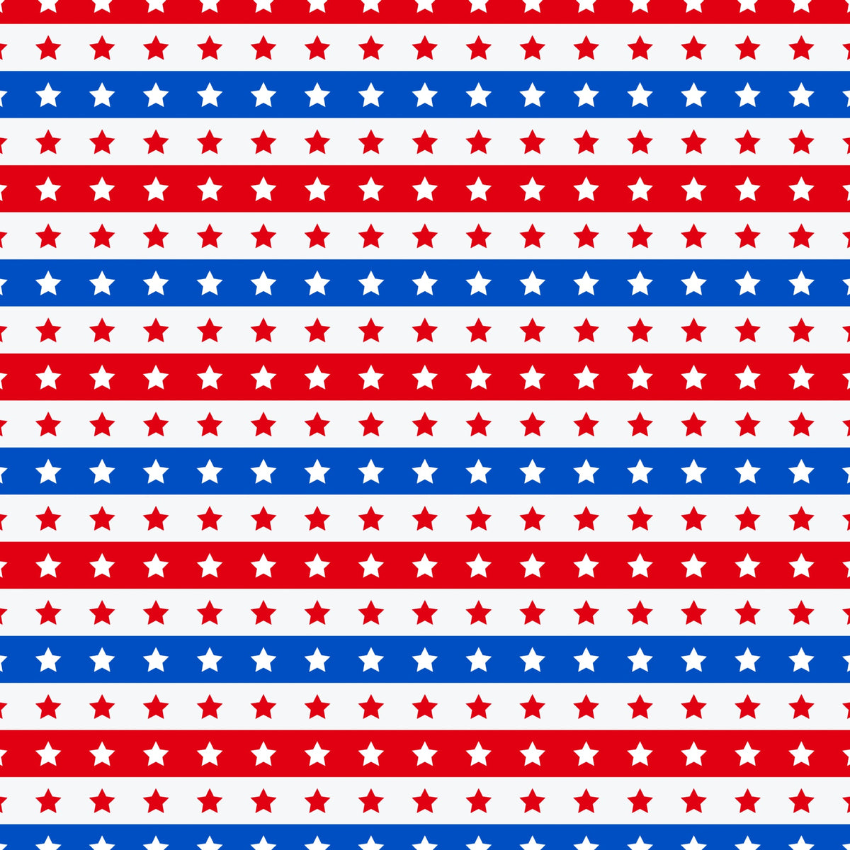 Stars and Stripes USA Pattern 