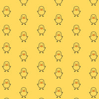 Yellow Rubber Duck Pattern