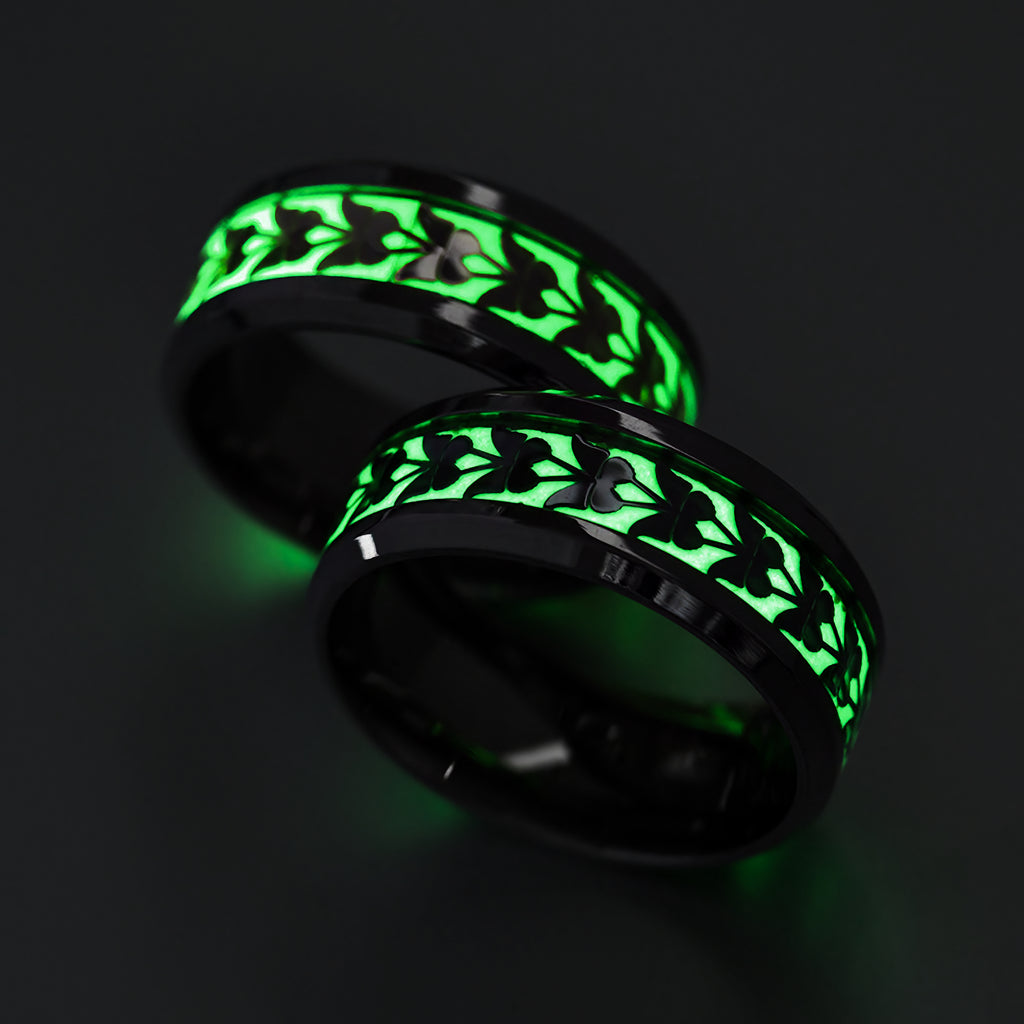 Luminous Butterfly Ring