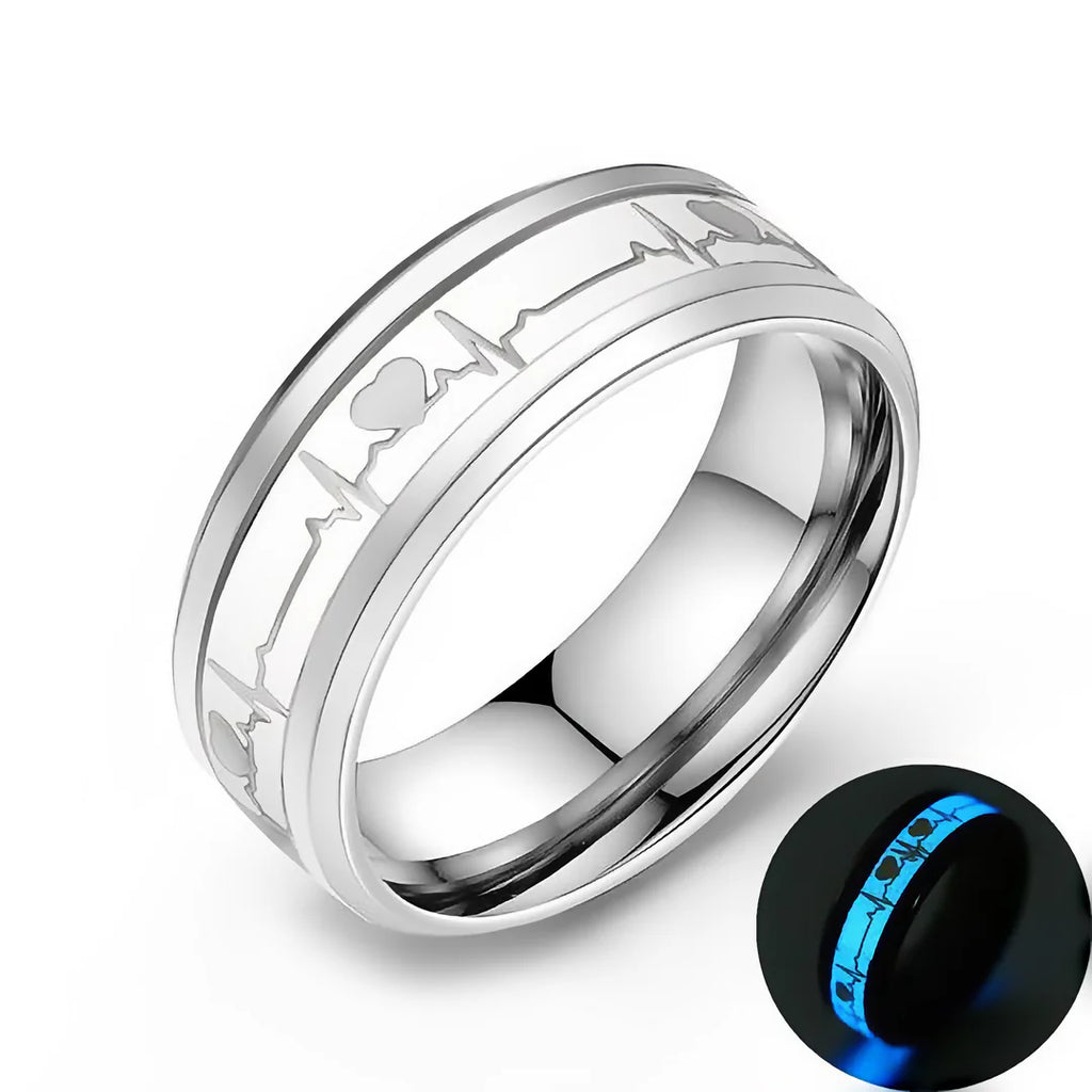 Luminous Heartbeat Nurse Ring