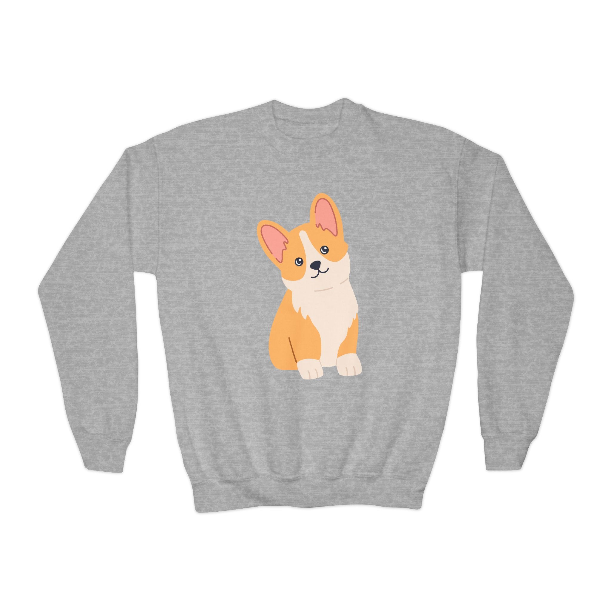 Kids Corgi Dog Sweatshirt - Cozy, Durable, and Adorable Everyday Wear for Boys & Girls