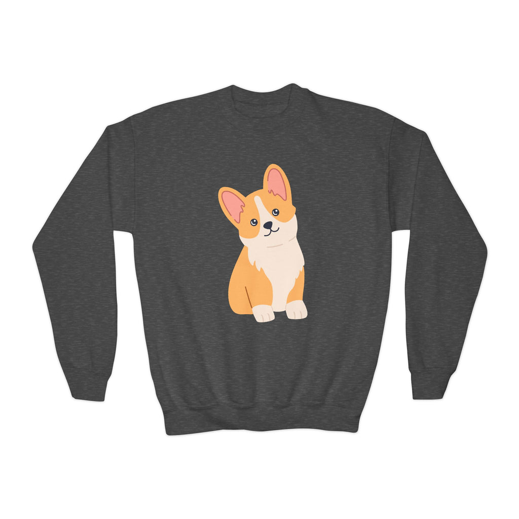 Kids Corgi Dog Sweatshirt - Cozy, Durable, and Adorable Everyday Wear for Boys & Girls