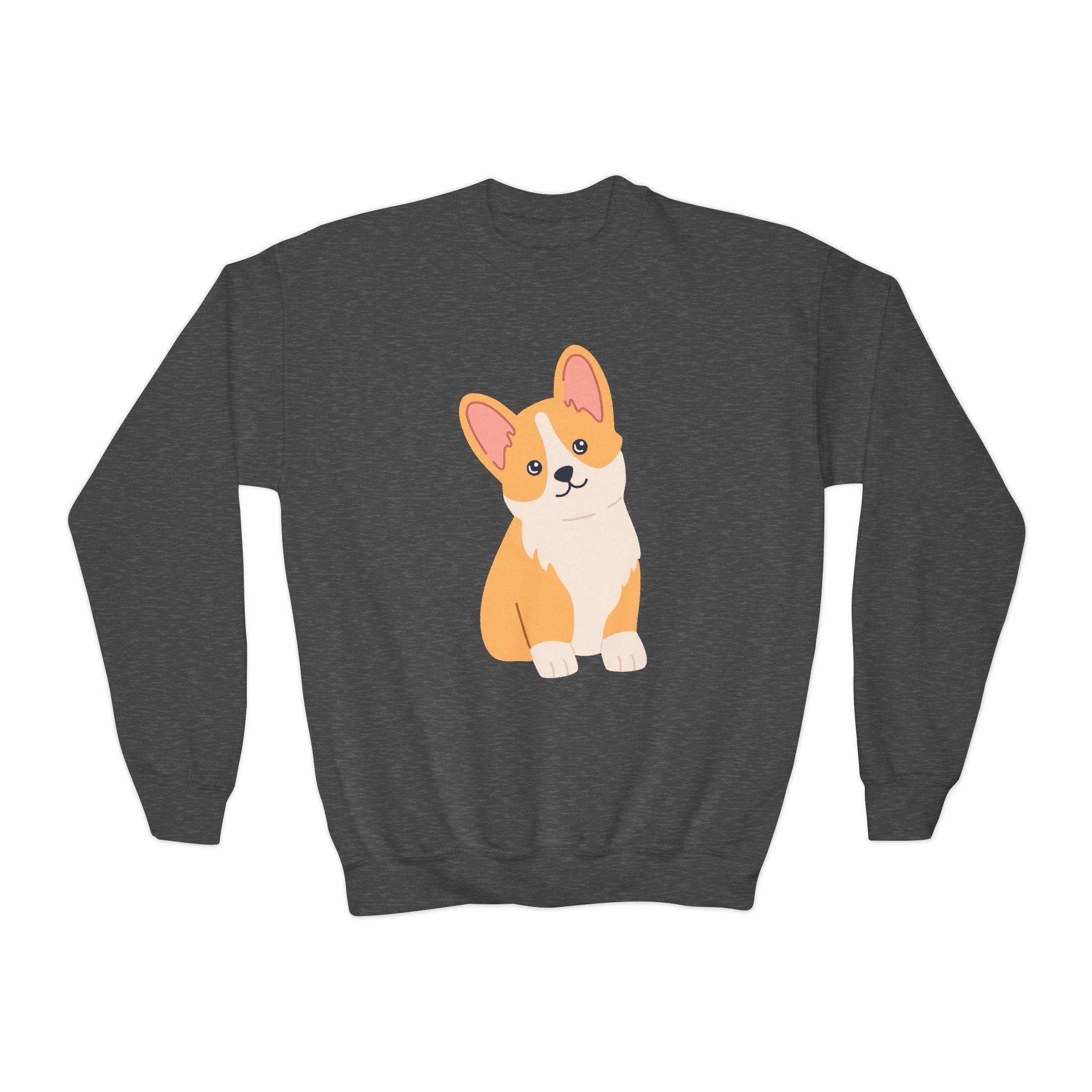 Kids Corgi Dog Sweatshirt - Cozy, Durable, and Adorable Everyday Wear for Boys & Girls