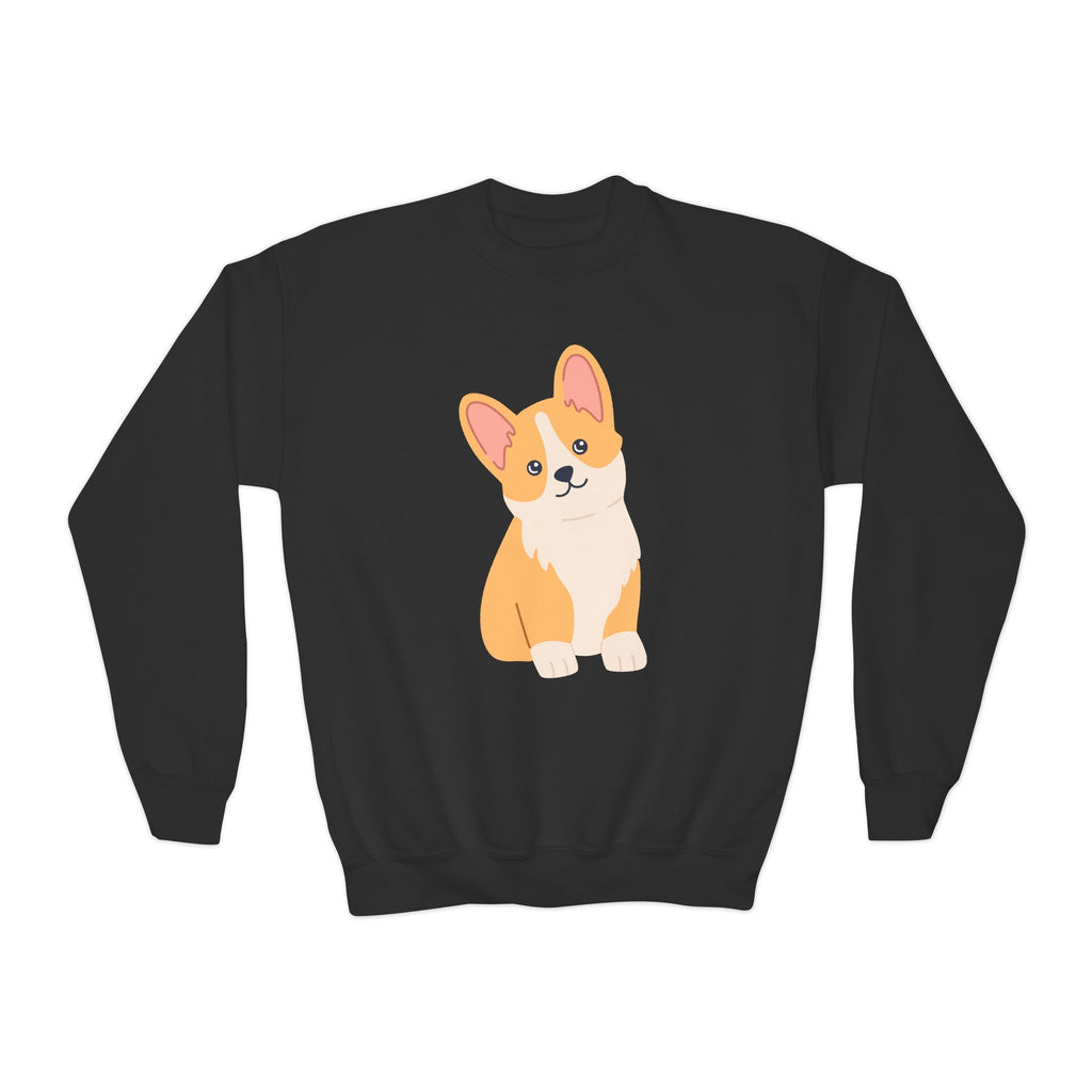 Kids Corgi Dog Sweatshirt - Cozy, Durable, and Adorable Everyday Wear for Boys & Girls