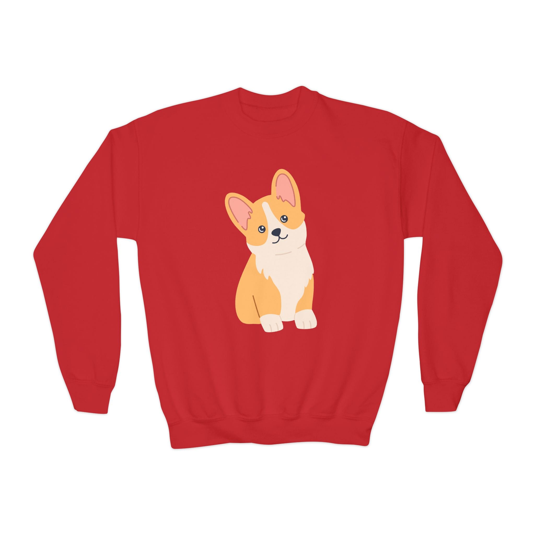 Kids Corgi Dog Sweatshirt - Cozy, Durable, and Adorable Everyday Wear for Boys & Girls