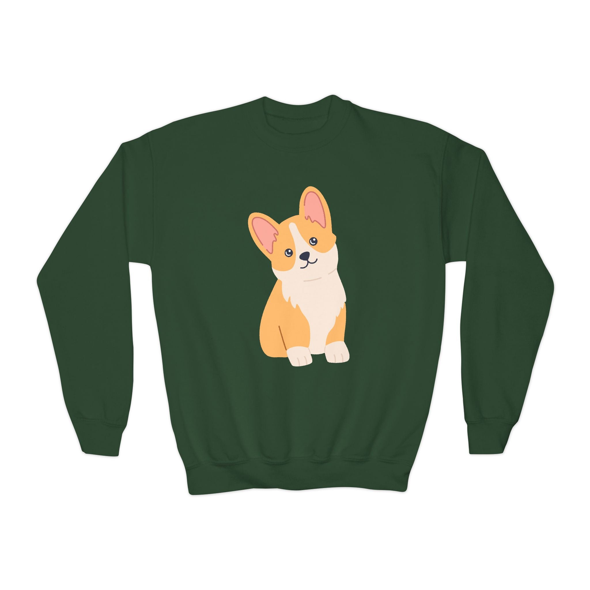 Kids Corgi Dog Sweatshirt - Cozy, Durable, and Adorable Everyday Wear for Boys & Girls