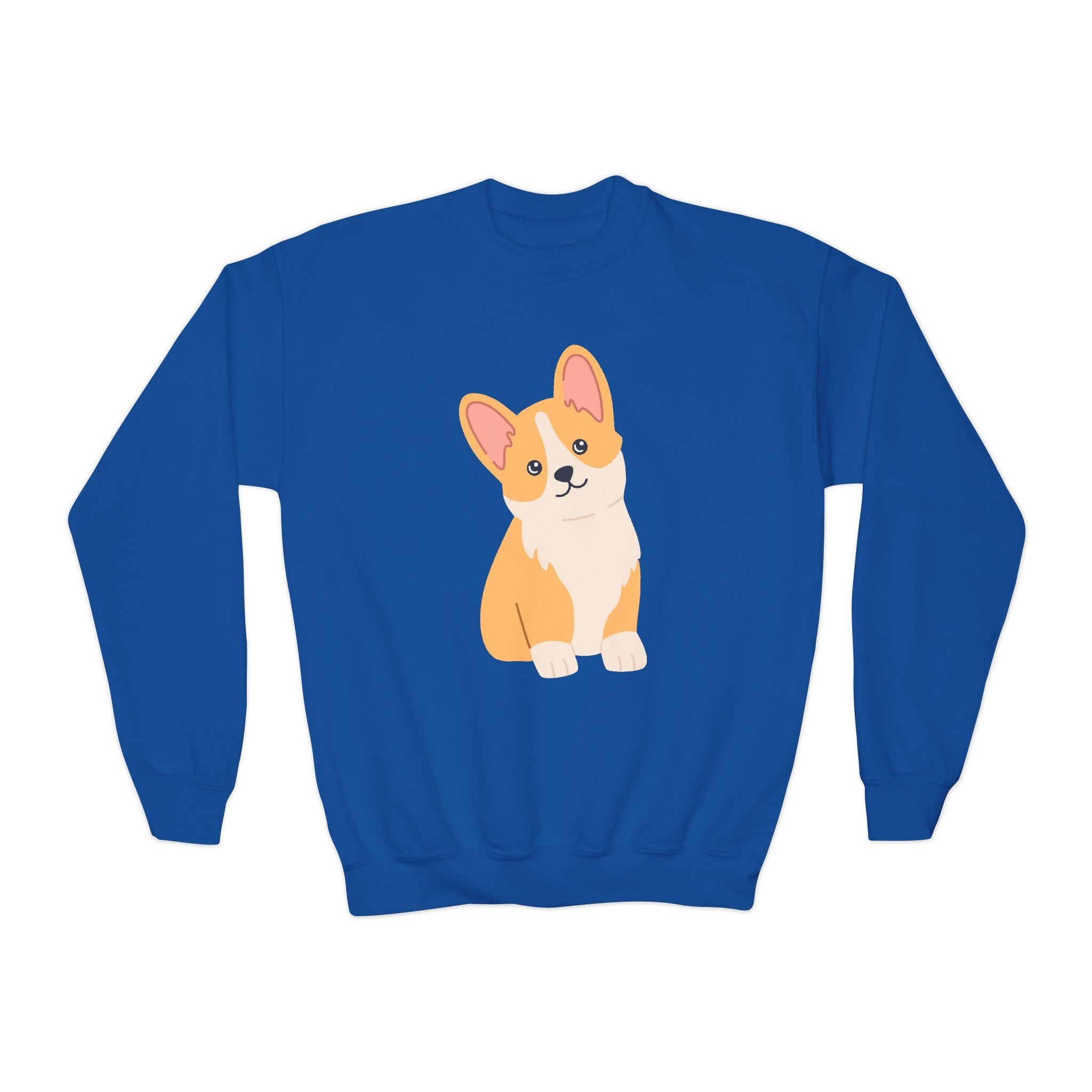 Kids Corgi Dog Sweatshirt - Cozy, Durable, and Adorable Everyday Wear for Boys & Girls