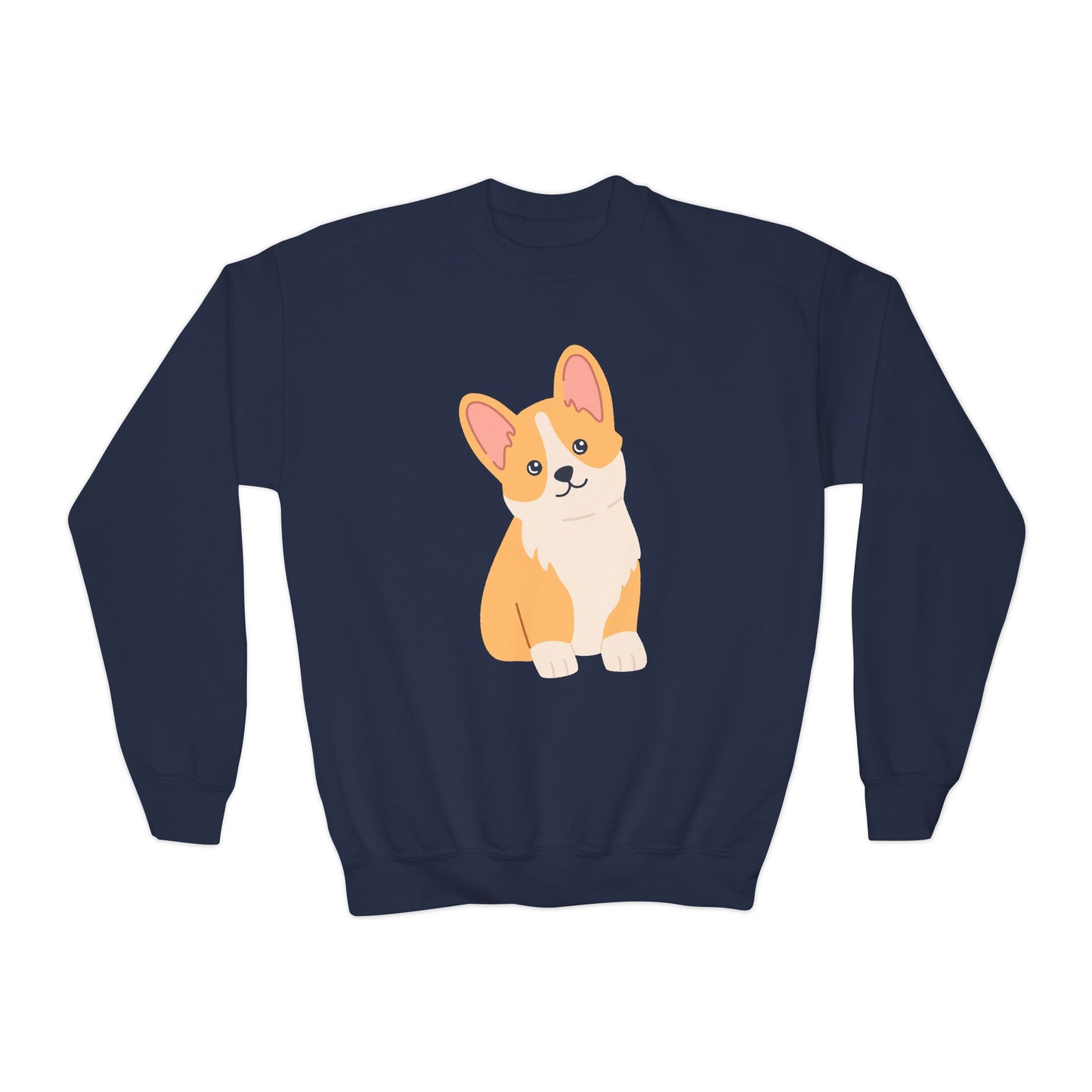Kids Corgi Dog Sweatshirt - Cozy, Durable, and Adorable Everyday Wear for Boys & Girls
