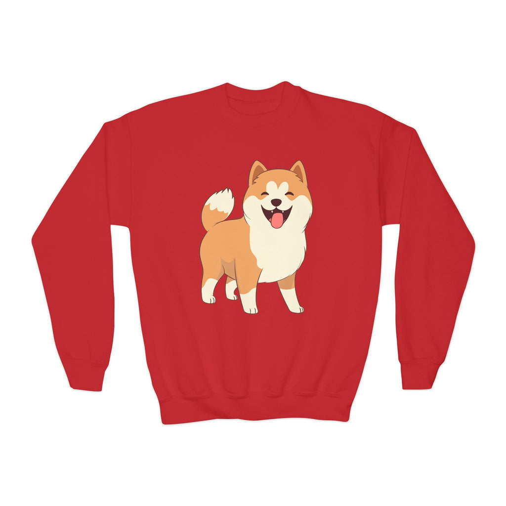 Cozy Kids Shiba Inu Dog Sweatshirt
